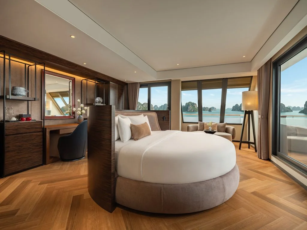 Ocean View Executive Suite có Sky Jacuzzi du thuyền La SEN of the Bay Cruises